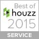 Best of Houzz 2015 service award